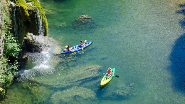 Canoe Kayak dans les Gorges du Tarn