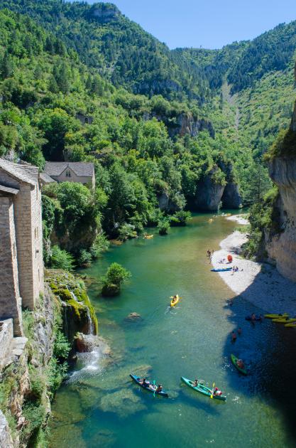 Paysage des Gorges du Tarn