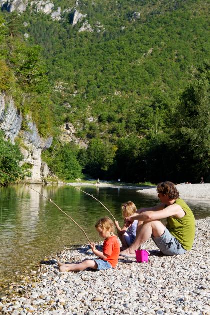 Vacances en famille au bord du Tarn