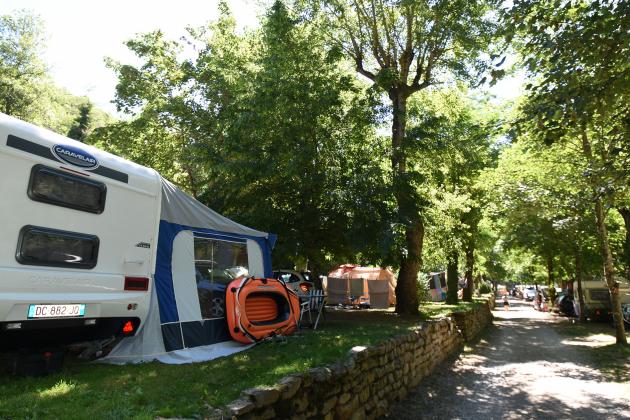 Emplacements de camping dans le Tarn