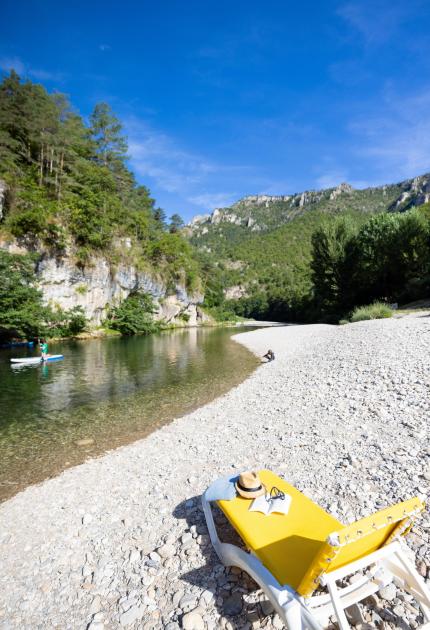 Prt de Transats Plage Camping La Blaquire