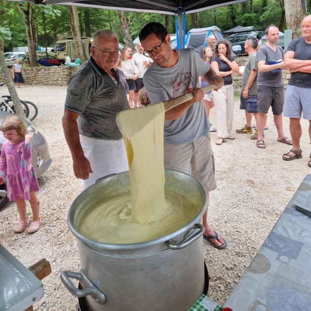 aligot camping la blaquiere gorges du tarn