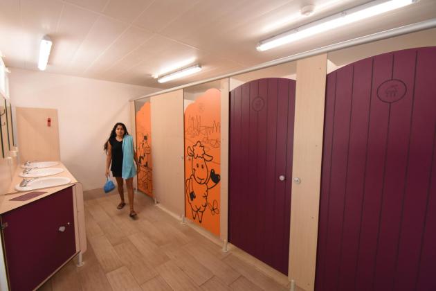 sanitaires camping la blaquiere gorges du tarn